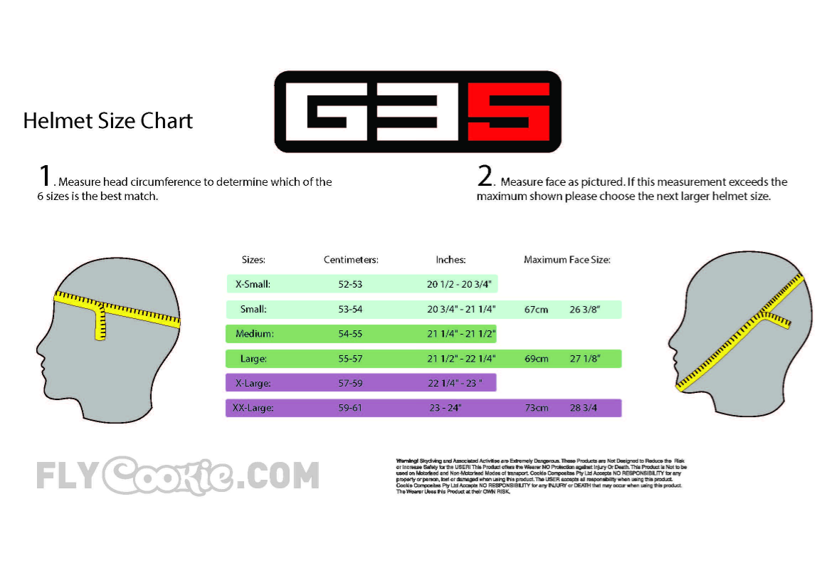 G35 Head Measurement Chart-54