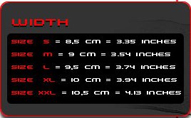 Akando Size Chart